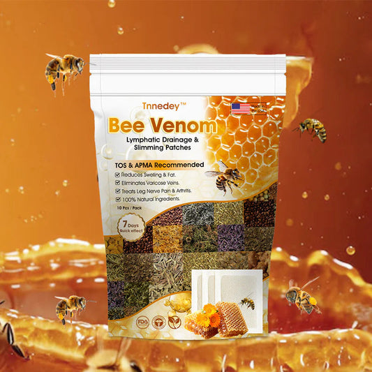 Bee Venom II Detox & Slimming Foot Patches (Set of 10+10) - Buy 10 Get 10 Free